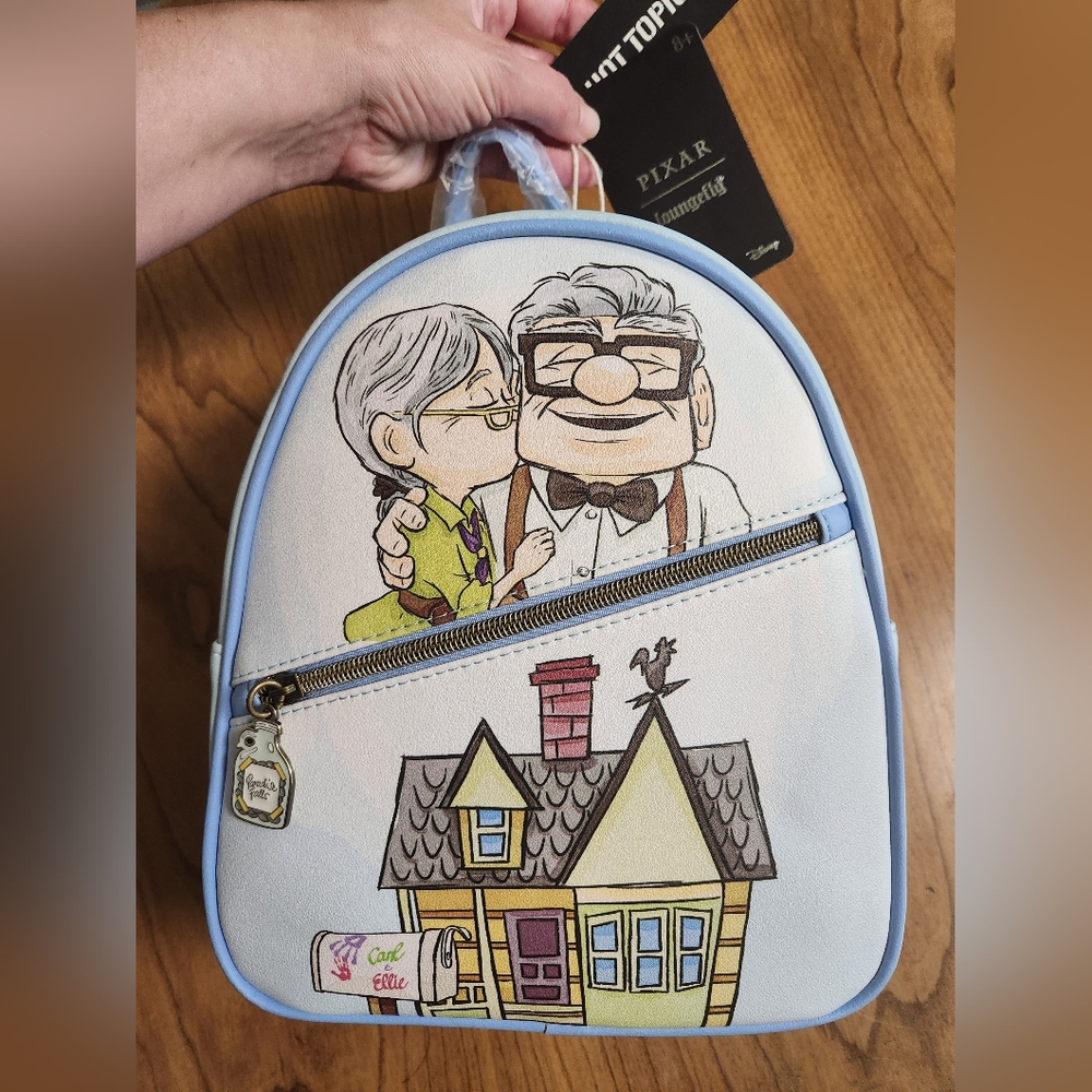 Loungefly Disney Pixar Up Carl & Ellie House Mini Backpack